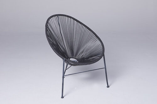 Silla negra acapulco