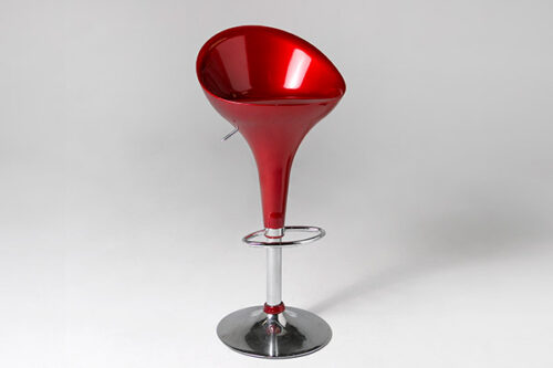 taburete rojo