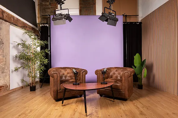 estudio podcast y plató fotográfico alquiler